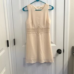 Cream Shift Dress